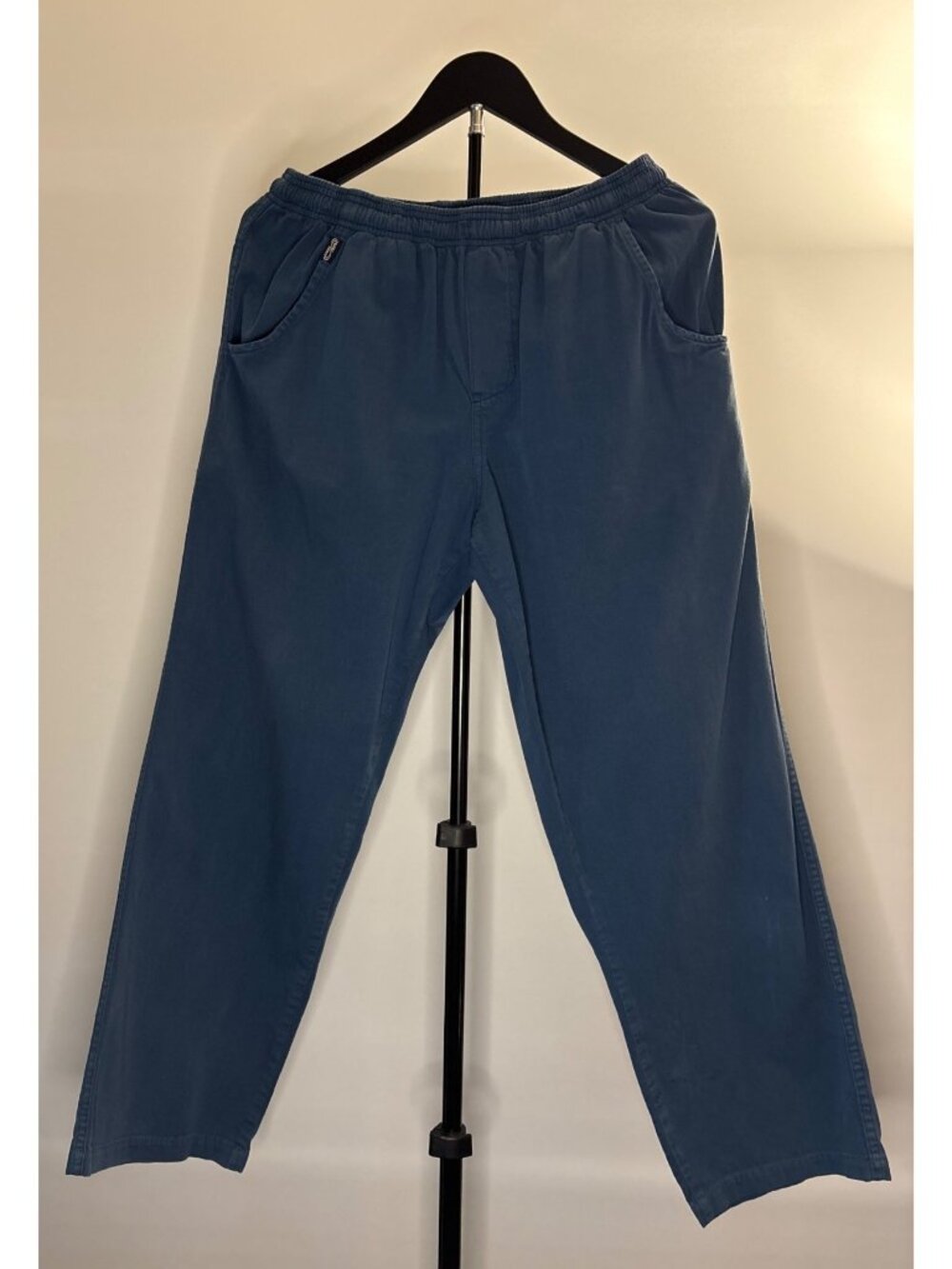 Crazy Shirts Hawaii Men's Joggers Pants Blue Elastic Waist Medium Relax Vintage - Picture 2 of 13